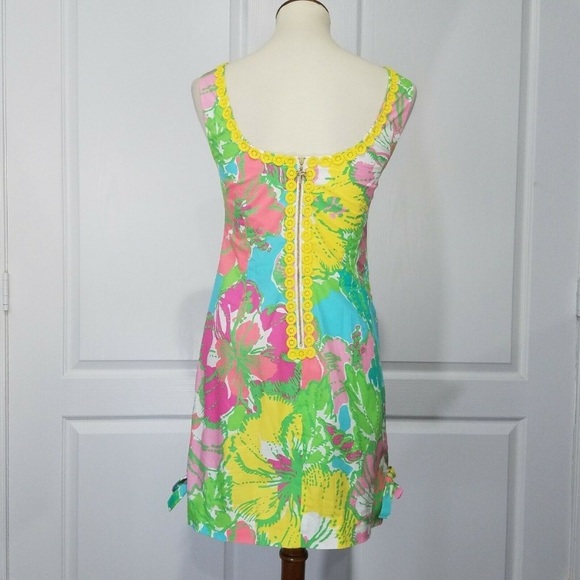 Lilly Pulitzer Dresses | Lilly Pulitzer Delia Shift Dress Womens Size 2 | Poshmark